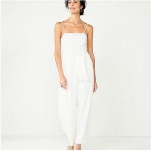 White Bridal Jumpsuit